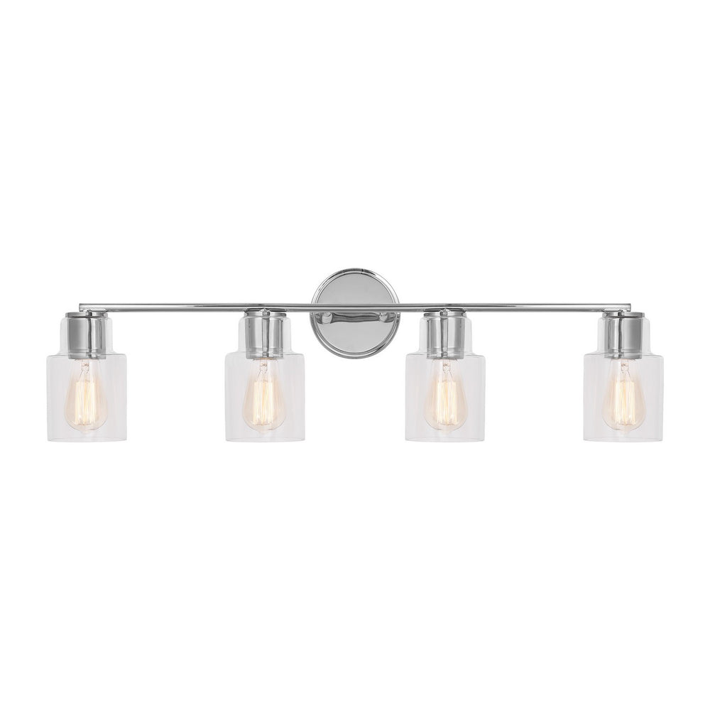 Visual Comfort Studio Canada - Four Light Bath - Sayward - Chrome- Union Lighting Luminaires Decor