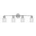 Visual Comfort Studio Canada - Four Light Bath - Sayward - Chrome- Union Lighting Luminaires Decor