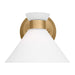 Visual Comfort Studio Canada - One Light Wall Sconce - Belcarra - Satin Brass- Union Lighting Luminaires Decor
