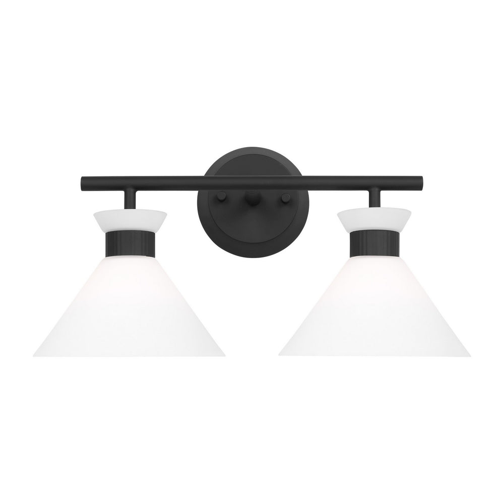 Visual Comfort Studio Canada - Two Light Bath - Belcarra - Midnight Black- Union Lighting Luminaires Decor
