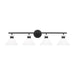 Visual Comfort Studio Canada - Four Light Bath - Belcarra - Midnight Black- Union Lighting Luminaires Decor