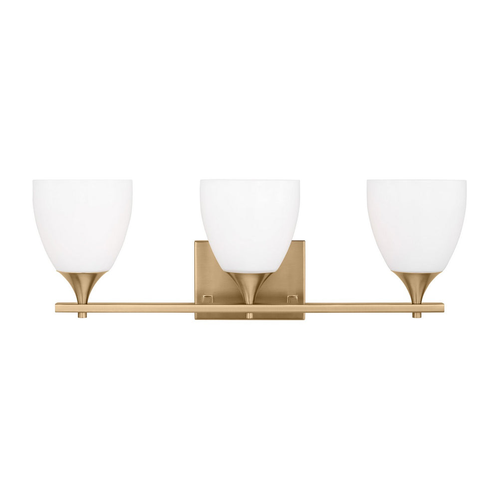 Visual Comfort Studio Canada - Three Light Bath - Toffino - Satin Brass- Union Lighting Luminaires Decor