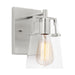 Visual Comfort Studio Canada - One Light Wall Sconce - Crofton - Brushed Steel- Union Lighting Luminaires Decor