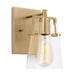 Visual Comfort Studio Canada - One Light Wall Sconce - Crofton - Satin Brass- Union Lighting Luminaires Decor
