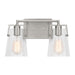 Visual Comfort Studio Canada - Two Light Bath - Crofton - Brushed Steel- Union Lighting Luminaires Decor