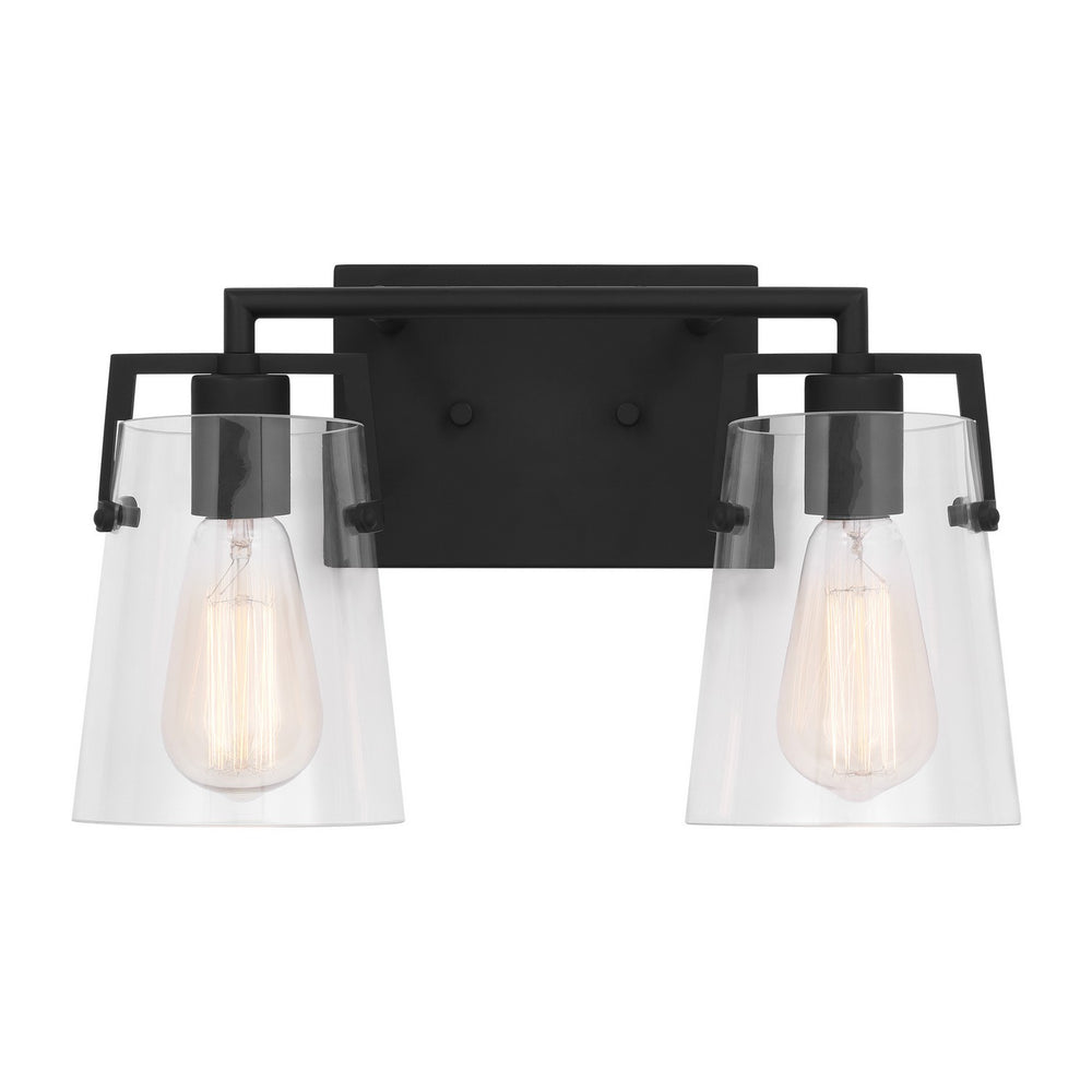 Visual Comfort Studio Canada - Two Light Bath - Crofton - Midnight Black- Union Lighting Luminaires Decor