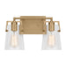 Visual Comfort Studio Canada - Two Light Bath - Crofton - Satin Brass- Union Lighting Luminaires Decor