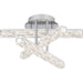 Quoizel - LED Semi Flush Mount - Comet - Polished Chrome- Union Lighting Luminaires Decor