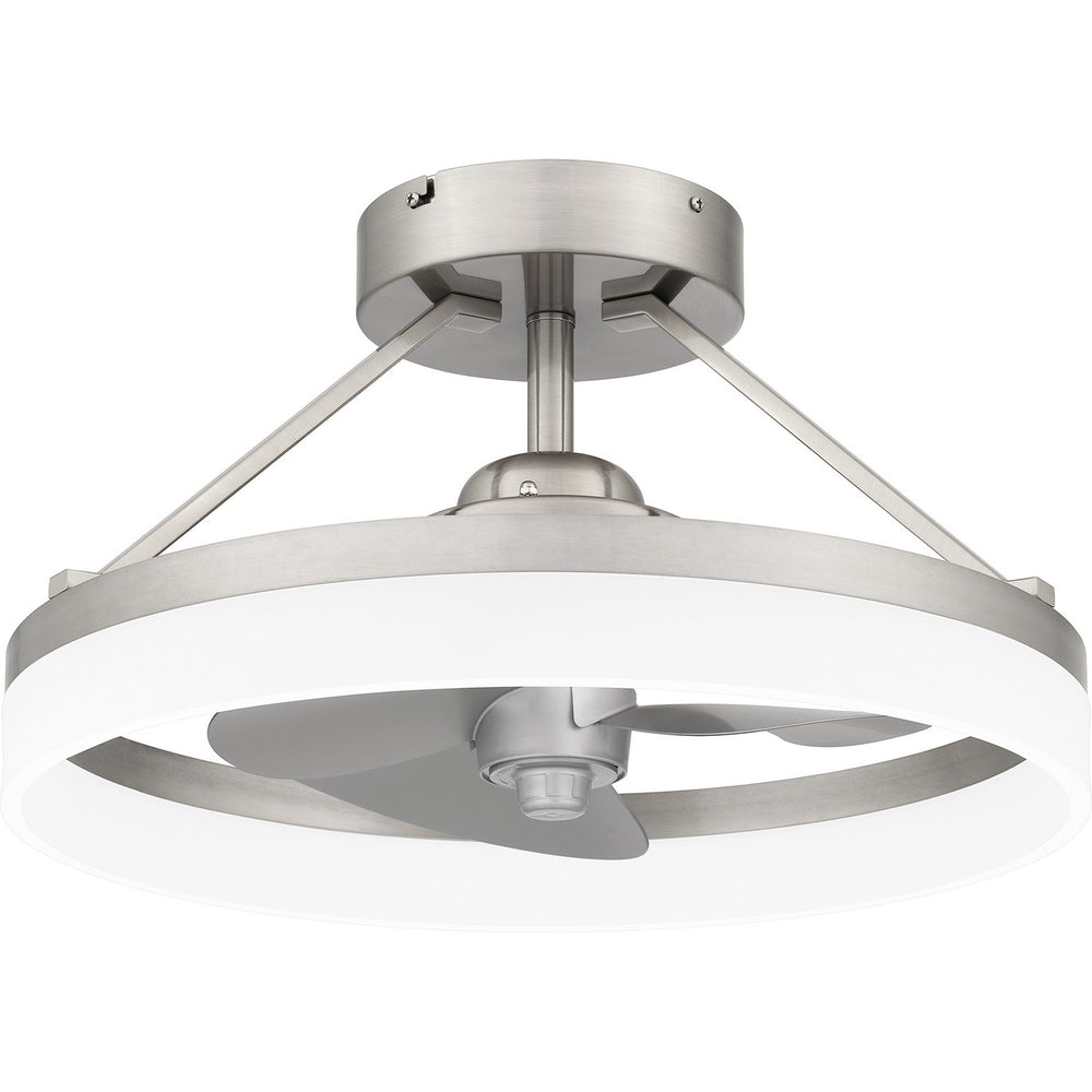 Quoizel - LED Fandelier - Cohen - Brushed Nickel- Union Lighting Luminaires Decor
