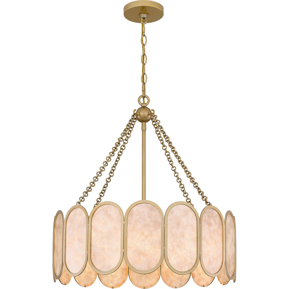 Quoizel - Four Light Pendant - Quoizel Pendant - Light Gold- Union Lighting Luminaires Decor
