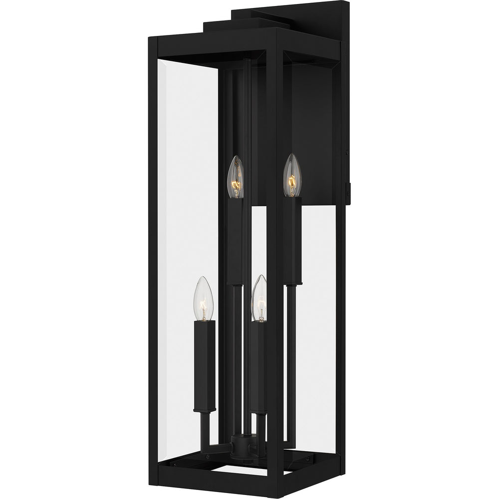 Quoizel - Four Light Outdoor Wall Mount - Westover - Earth Black- Union Lighting Luminaires Decor