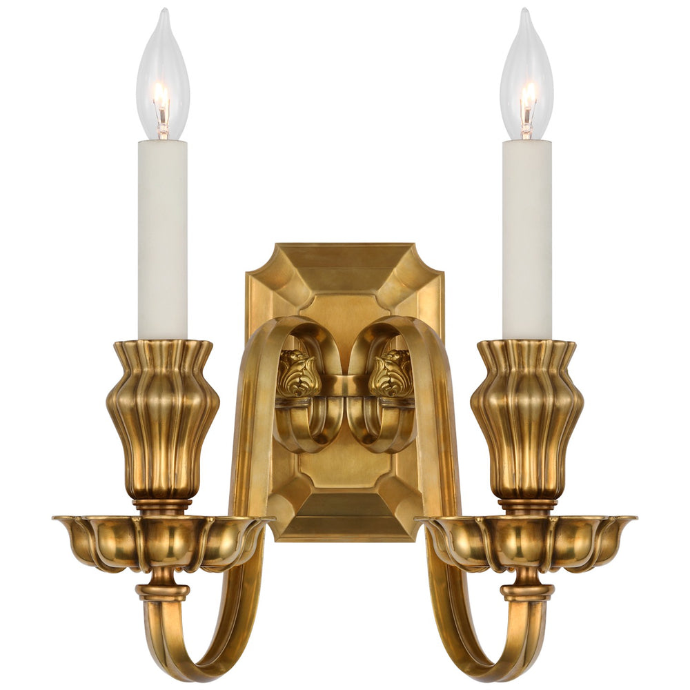 Ralph Lauren Canada - LED Wall Sconce - Falaise - Natural Brass- Union Lighting Luminaires Decor