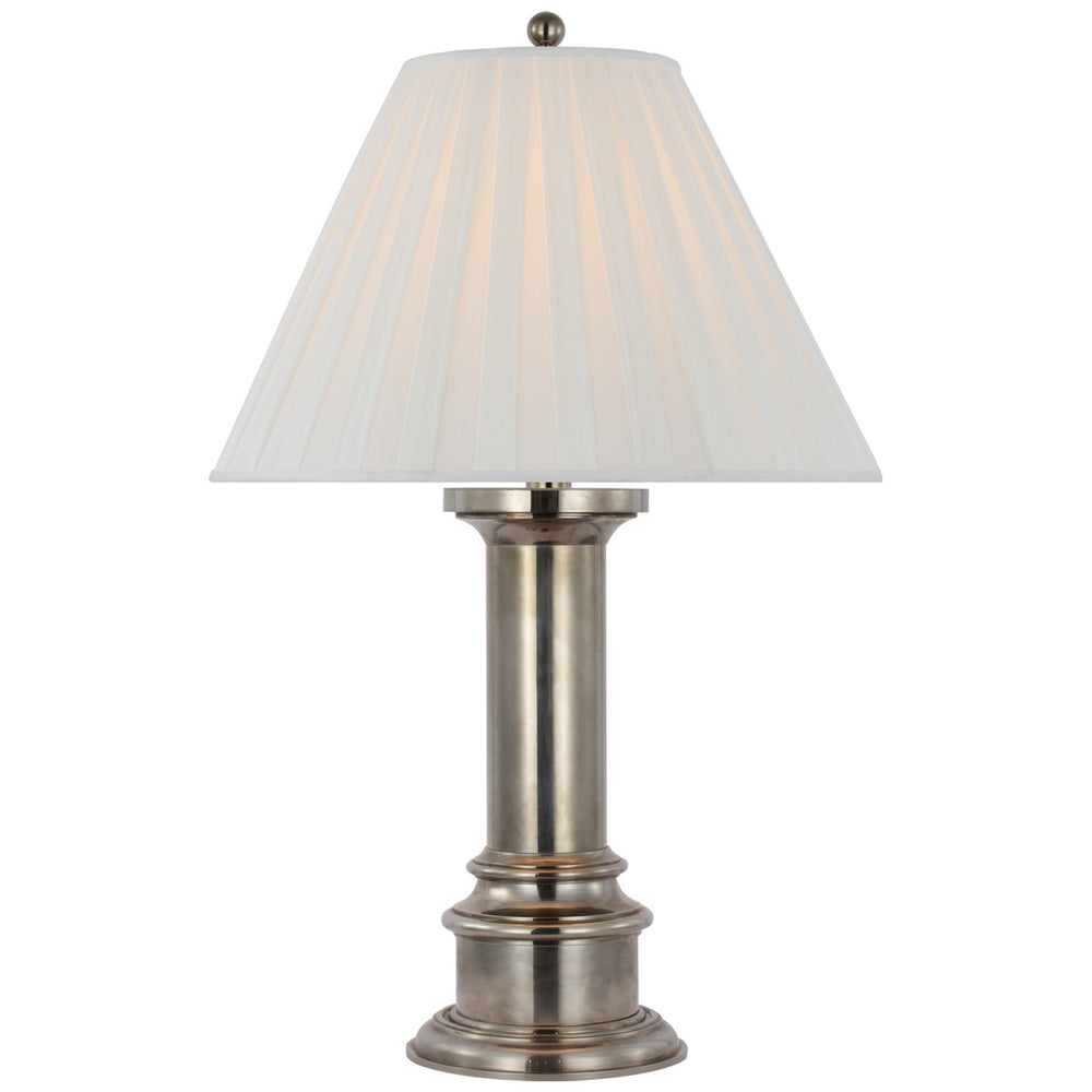 Ralph Lauren Canada - LED Table Lamp - Hammett - Butler's Silver- Union Lighting Luminaires Decor