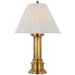 Ralph Lauren Canada - LED Table Lamp - Hammett - Natural Brass- Union Lighting Luminaires Decor
