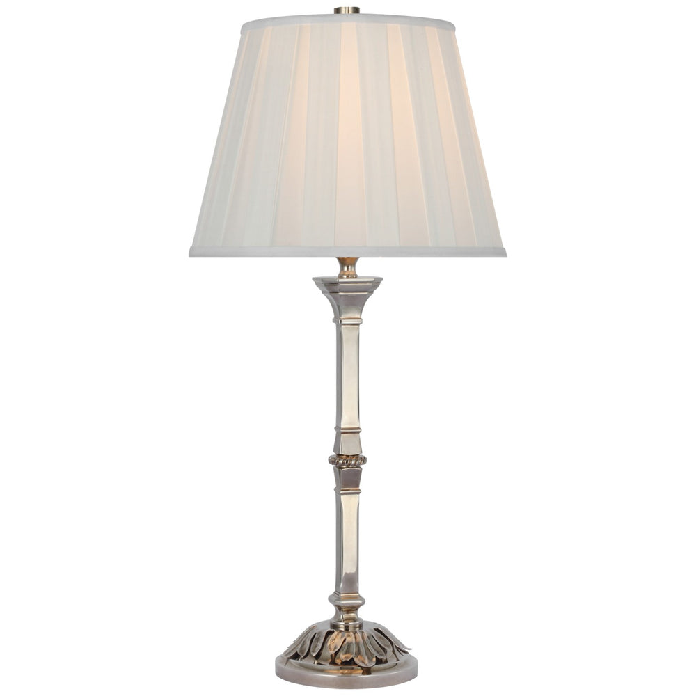 Ralph Lauren Canada - LED Table Lamp - Doris - Butler's Silver- Union Lighting Luminaires Decor