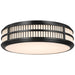Ralph Lauren Canada - LED Flush Mount - Perren - Bronze and Glass Rods- Union Lighting Luminaires Decor