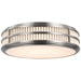 Ralph Lauren Canada - LED Flush Mount - Perren - Polished Nickel and Glass Rods- Union Lighting Luminaires Decor