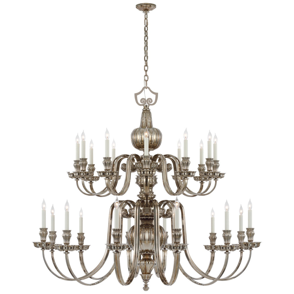 Ralph Lauren Canada - LED Chandelier - Falaise - Butler's Silver- Union Lighting Luminaires Decor