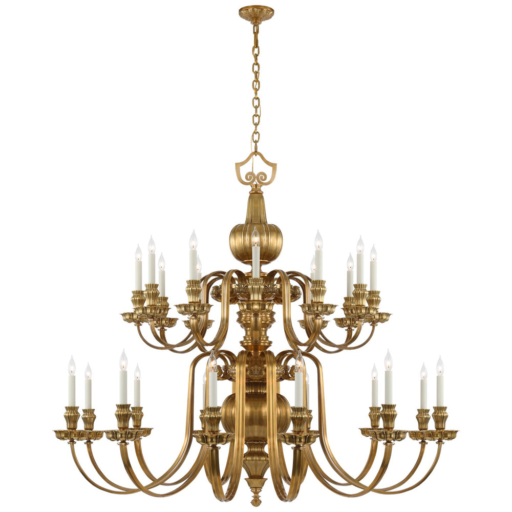 Ralph Lauren Canada - LED Chandelier - Falaise - Natural Brass- Union Lighting Luminaires Decor