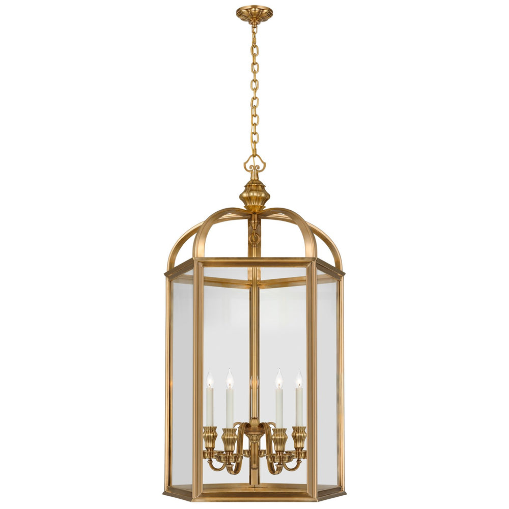 Ralph Lauren Canada - LED Lantern - Falaise - Natural Brass- Union Lighting Luminaires Decor