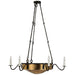 Ralph Lauren Canada - LED Chandelier - Ancram - Natural Brass and Aged Iron- Union Lighting Luminaires Decor
