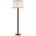 Ralph Lauren Canada - LED Floor Lamp - Riley - Natural Brass and Saddle Leather- Union Lighting Luminaires Decor