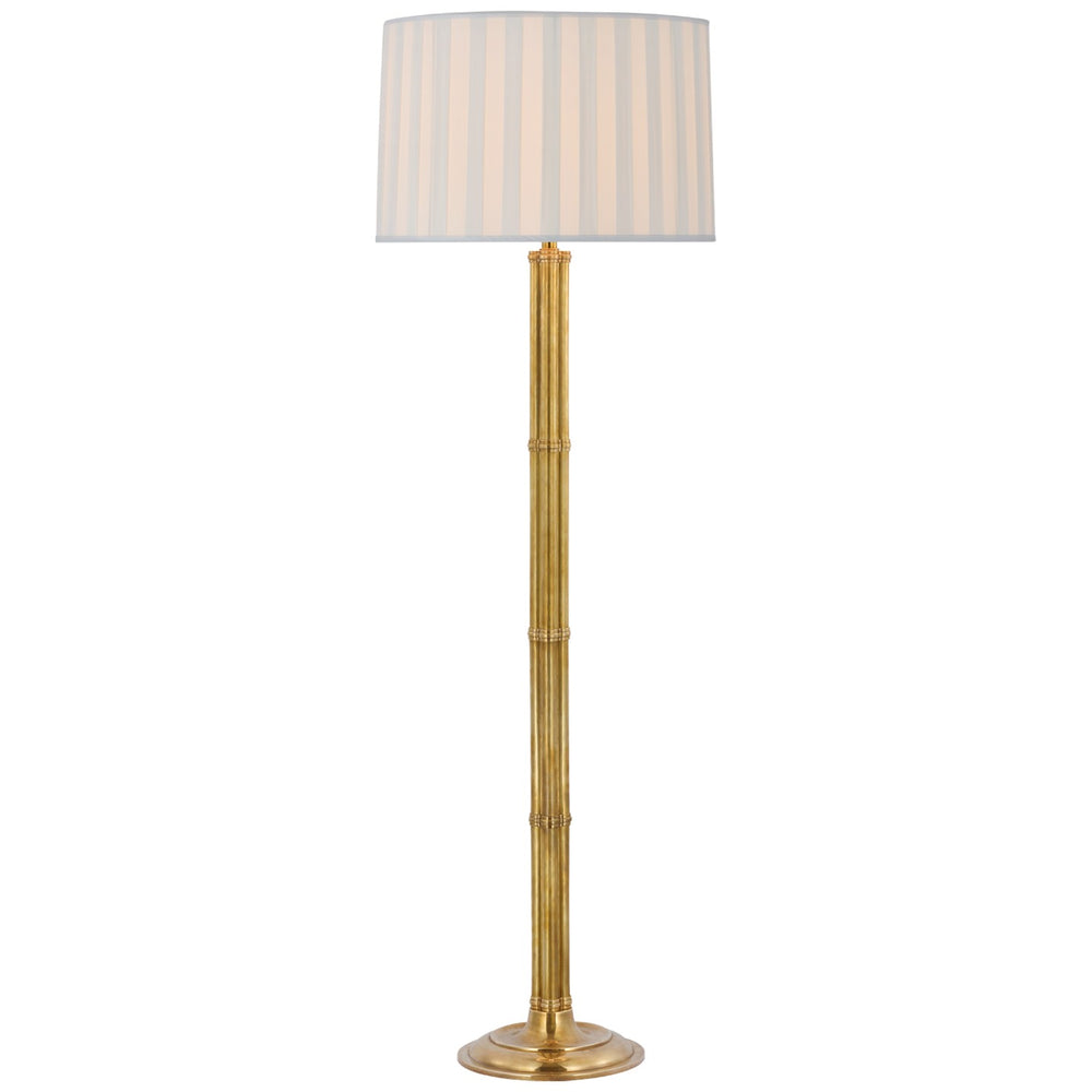 Ralph Lauren Canada - LED Floor Lamp - Downing - Natural Brass- Union Lighting Luminaires Decor