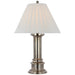 Ralph Lauren Canada - LED Table Lamp - Hammett - Butler's Silver- Union Lighting Luminaires Decor