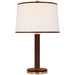 Ralph Lauren Canada - LED Table Lamp - Riley - Natural Brass and Saddle Leather- Union Lighting Luminaires Decor