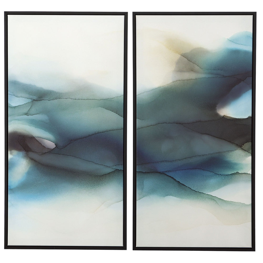 Uttermost - Wall Art Set/2 - September Desert - Black- Union Lighting Luminaires Decor