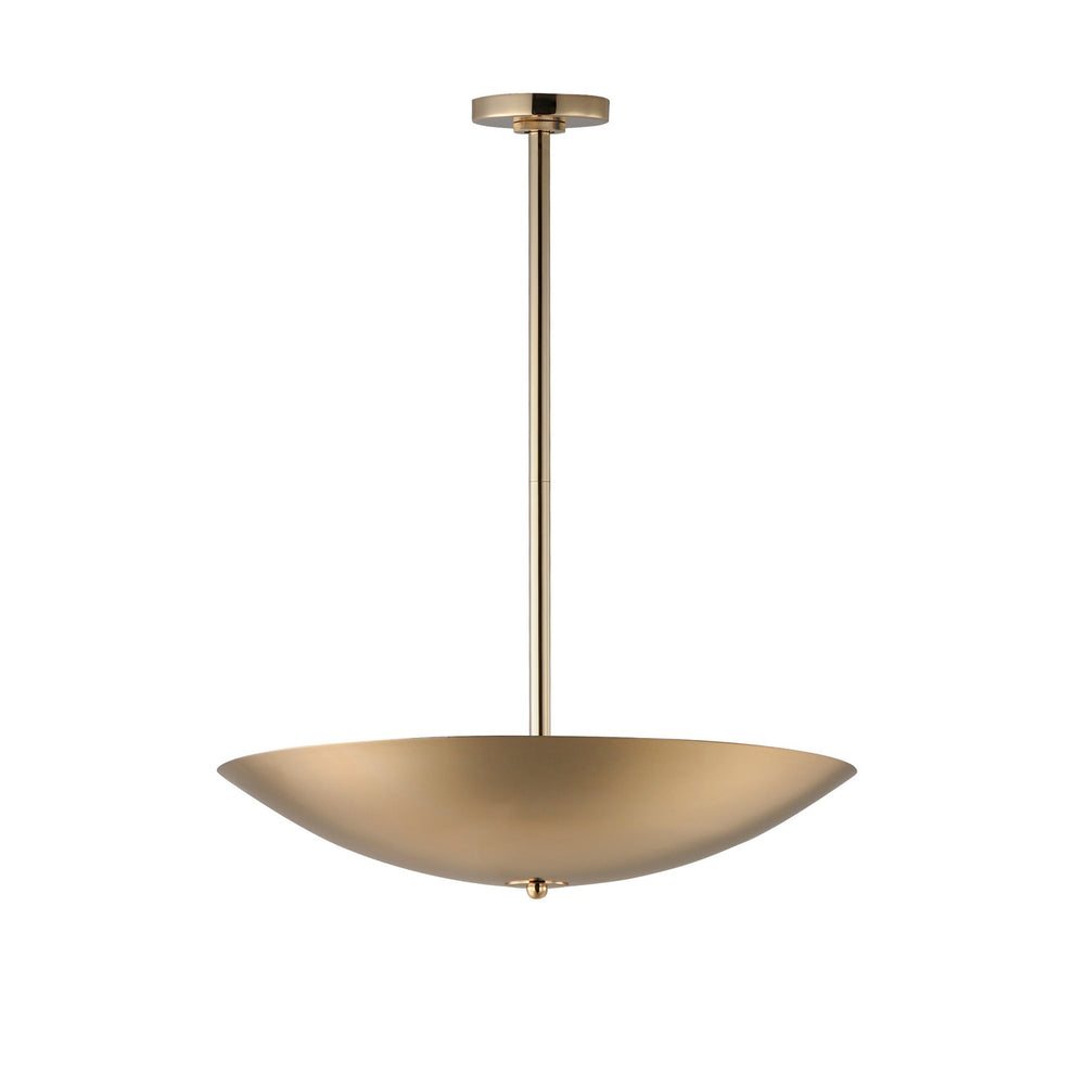 Studio M - LED Pendant/Semi-Flush - Vesta - French Gold- Union Lighting Luminaires Decor