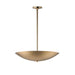Studio M - LED Pendant/Semi-Flush - Vesta - French Gold- Union Lighting Luminaires Decor
