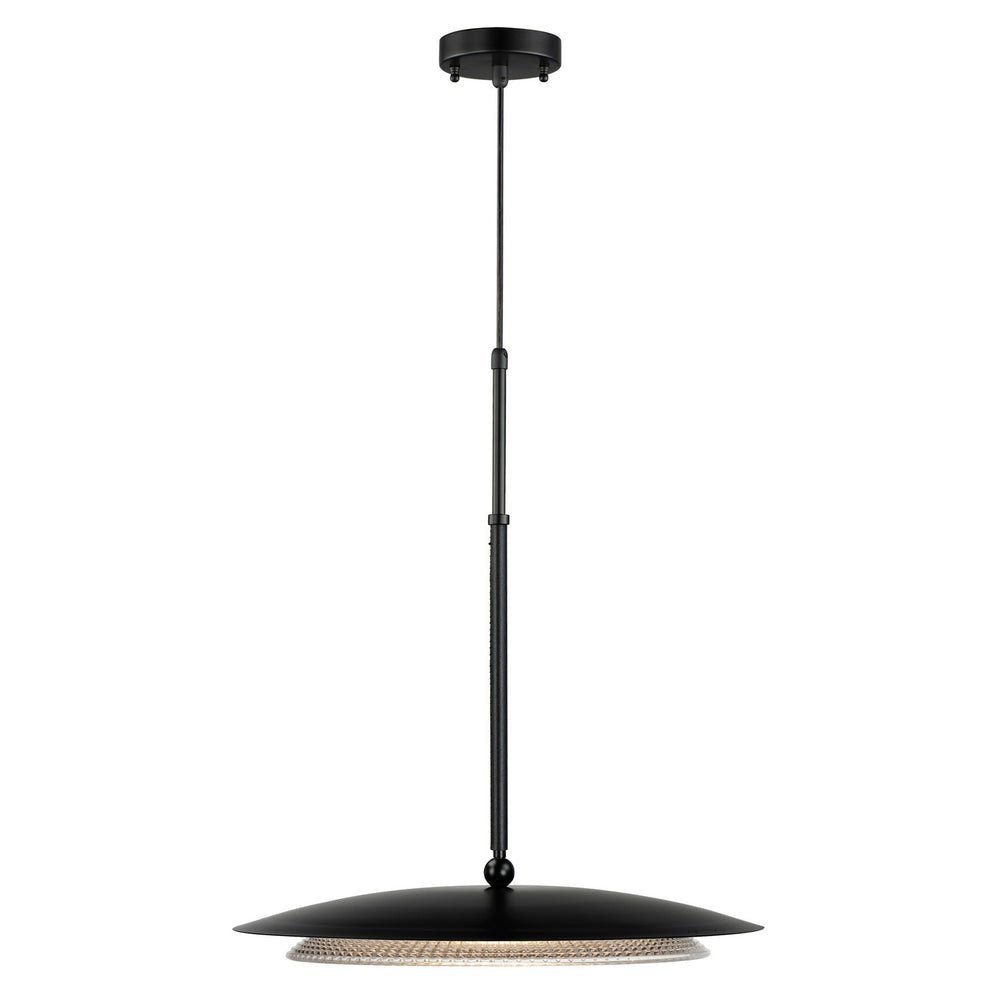 Studio M - LED Pendant - Prismatic - Black- Union Lighting Luminaires Decor