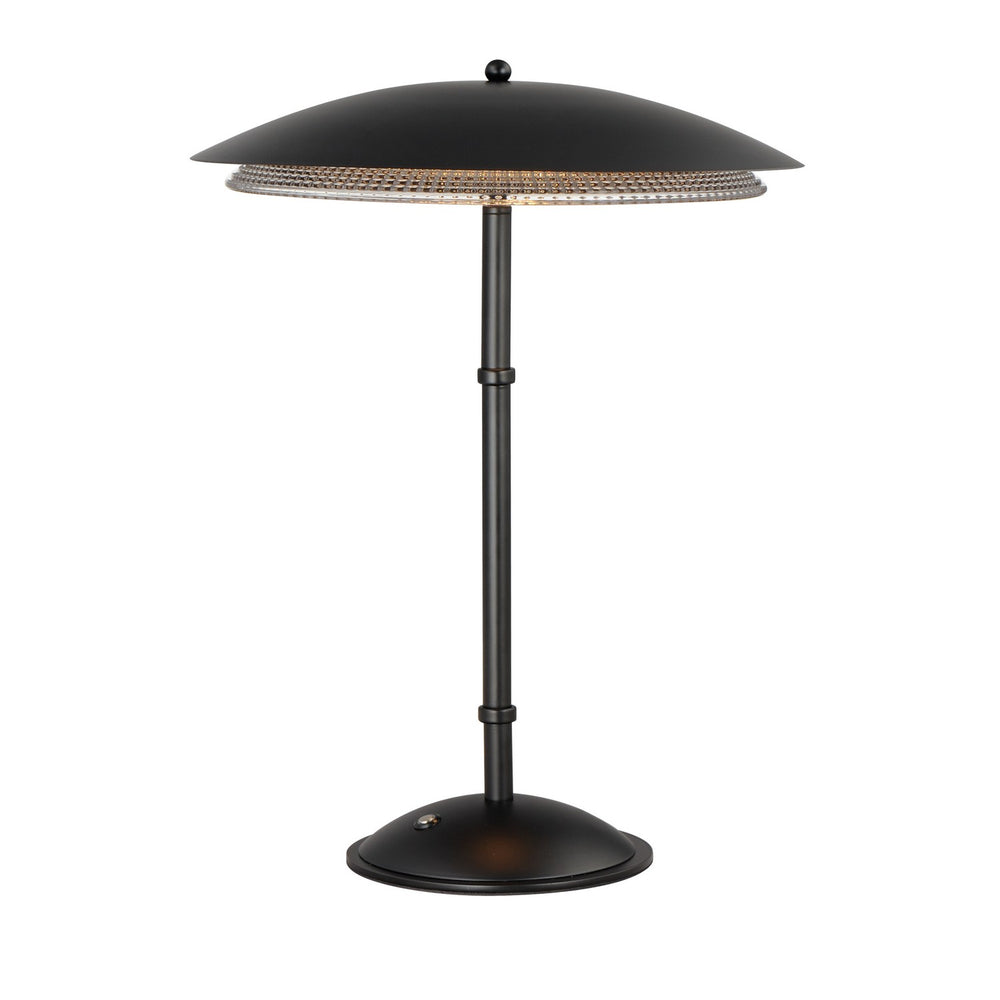 Studio M - LED Table Lamp - Prismatic - Black- Union Lighting Luminaires Decor