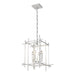 Hubbardton Forge - Four Light Chandelier - Tura - White- Union Lighting Luminaires Decor