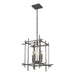 Hubbardton Forge - Four Light Chandelier - Tura - Natural Iron- Union Lighting Luminaires Decor