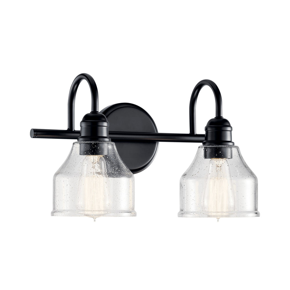 Kichler Canada - Two Light Bath - Avery - Black- Union Lighting Luminaires Decor