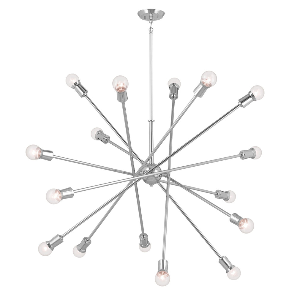 Kichler Canada - 16 Light Chandelier - Armstrong - Chrome- Union Lighting Luminaires Decor