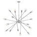 Kichler Canada - 16 Light Chandelier - Armstrong - Chrome- Union Lighting Luminaires Decor