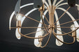 Kichler Canada - Five Light Chandelier - Petal - Champagne Bronze- Union Lighting Luminaires Decor