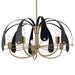 Kichler Canada - Five Light Chandelier - Petal - Champagne Bronze- Union Lighting Luminaires Decor