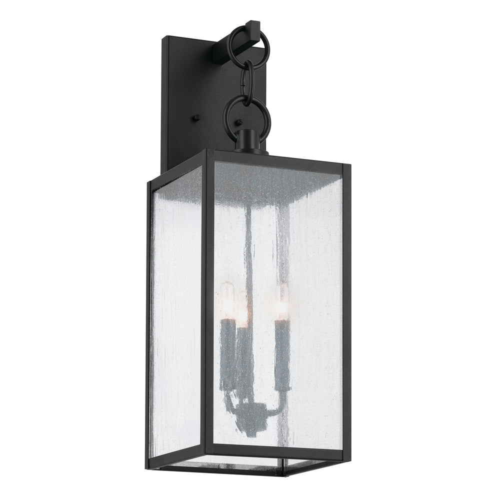 Kichler Canada - Three Light Outdoor Wall Mount - Lahden - Black- Union Lighting Luminaires Decor
