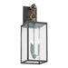 Kichler Canada - Three Light Outdoor Wall Mount - Lahden - Weathered Zinc- Union Lighting Luminaires Decor