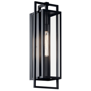Kichler Canada - One Light Outdoor Wall Mount - Goson - Black- Union Lighting Luminaires Decor