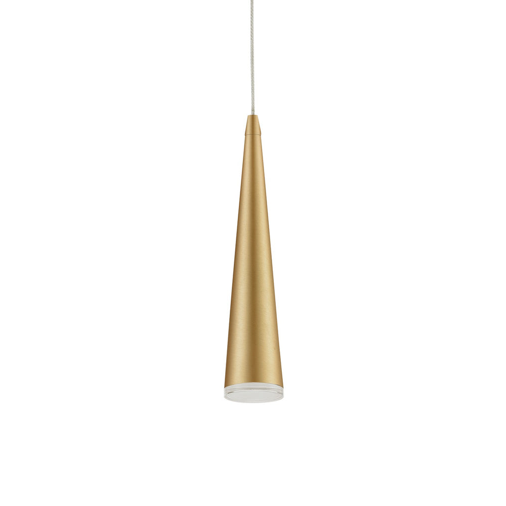 Kuzco Canada - LED Pendant - Mina - Brushed Gold- Union Lighting Luminaires Decor