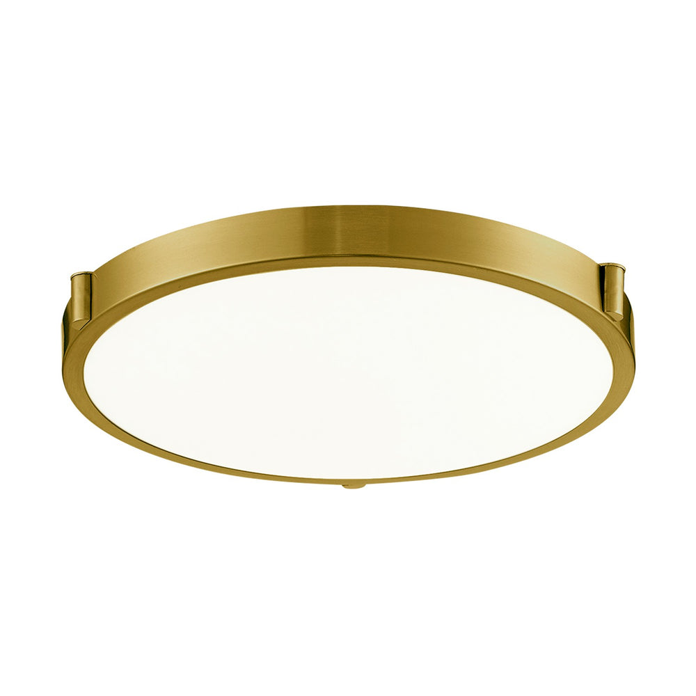 Kuzco Canada - LED Flush Mount - Floyd - Brushed Gold- Union Lighting Luminaires Decor