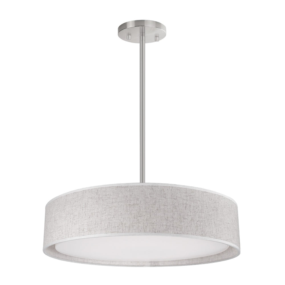 Kuzco Canada - LED Pendant - Dalton - Beige/Black/Black Organza/Gray/White/White Organza- Union Lighting Luminaires Decor