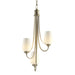 Hubbardton Forge - Three Light Chandelier - Flora - Soft Gold- Union Lighting Luminaires Decor