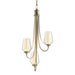 Hubbardton Forge - Three Light Chandelier - Flora - Soft Gold- Union Lighting Luminaires Decor