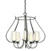 Hubbardton Forge - Five Light Chandelier - Flora - Natural Iron- Union Lighting Luminaires Decor